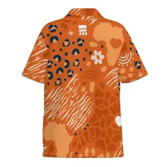All Over Print Women's Pocket Polo Shirt thumbnail 1