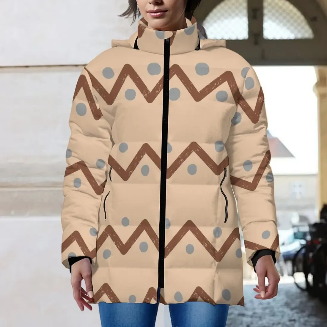 Women's Hooded Puffer Coat