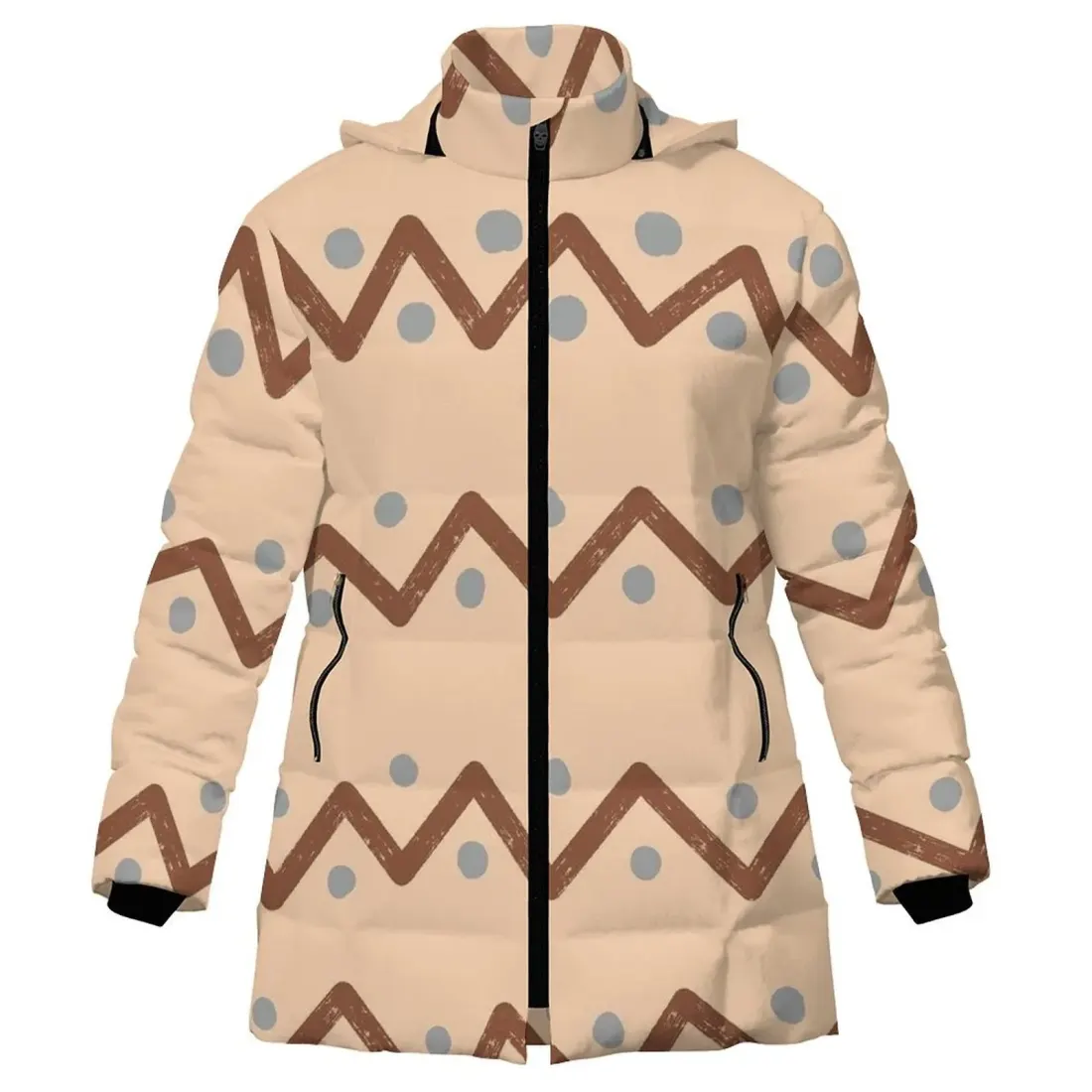 Women's Hooded Puffer Coat — photo 2