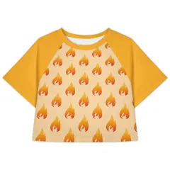 All Over Print Cropped Shirt thumbnail 2