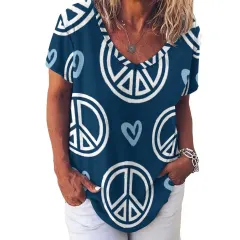 Women's V-Neck T-Shirt thumbnail 2