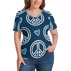 Women's V-Neck T-Shirt thumbnail 3