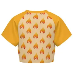All Over Print Cropped Shirt thumbnail 4