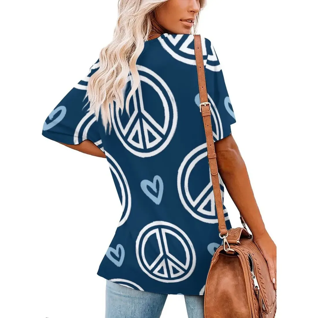 Women's V-Neck T-Shirt — photo 4