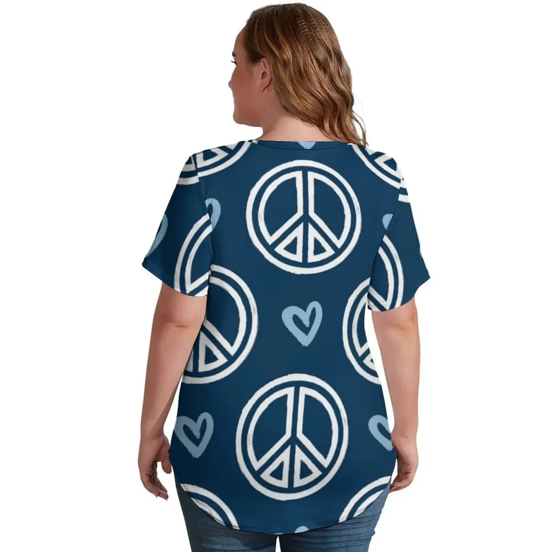 Women's V-Neck T-Shirt — photo 5