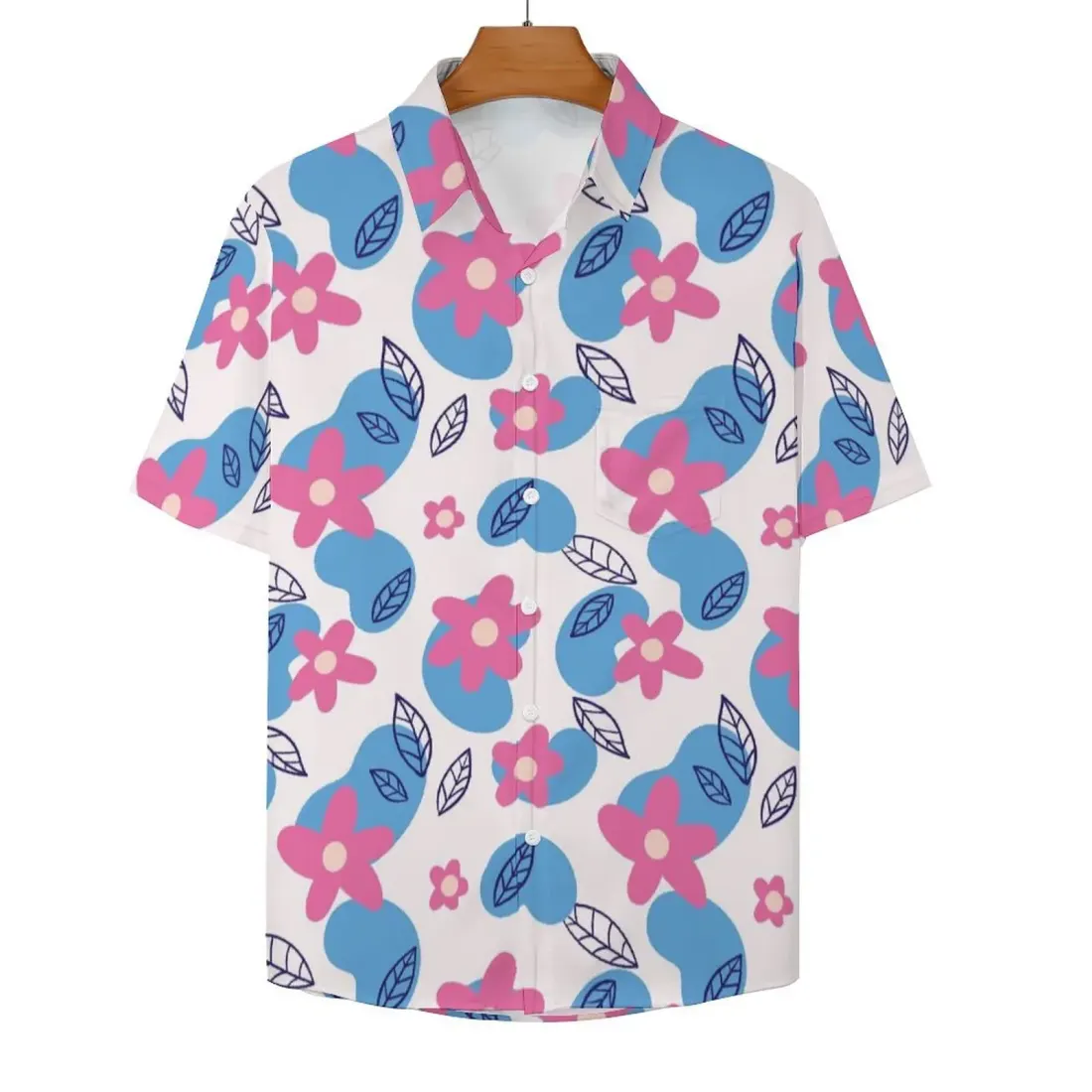 Women Short Sleeve Shirt With Chest Pocket — photo 5