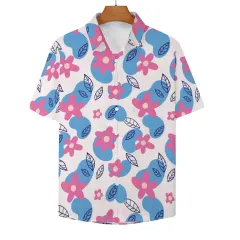 Women Short Sleeve Shirt With Chest Pocket thumbnail 5