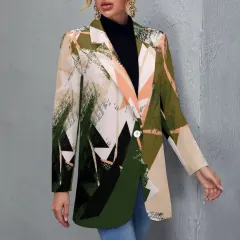 All Over Print Women's Blazer thumbnail 1