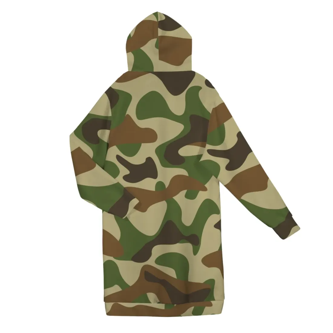 Women's Long Hooded Coat (Model H72) — photo 5