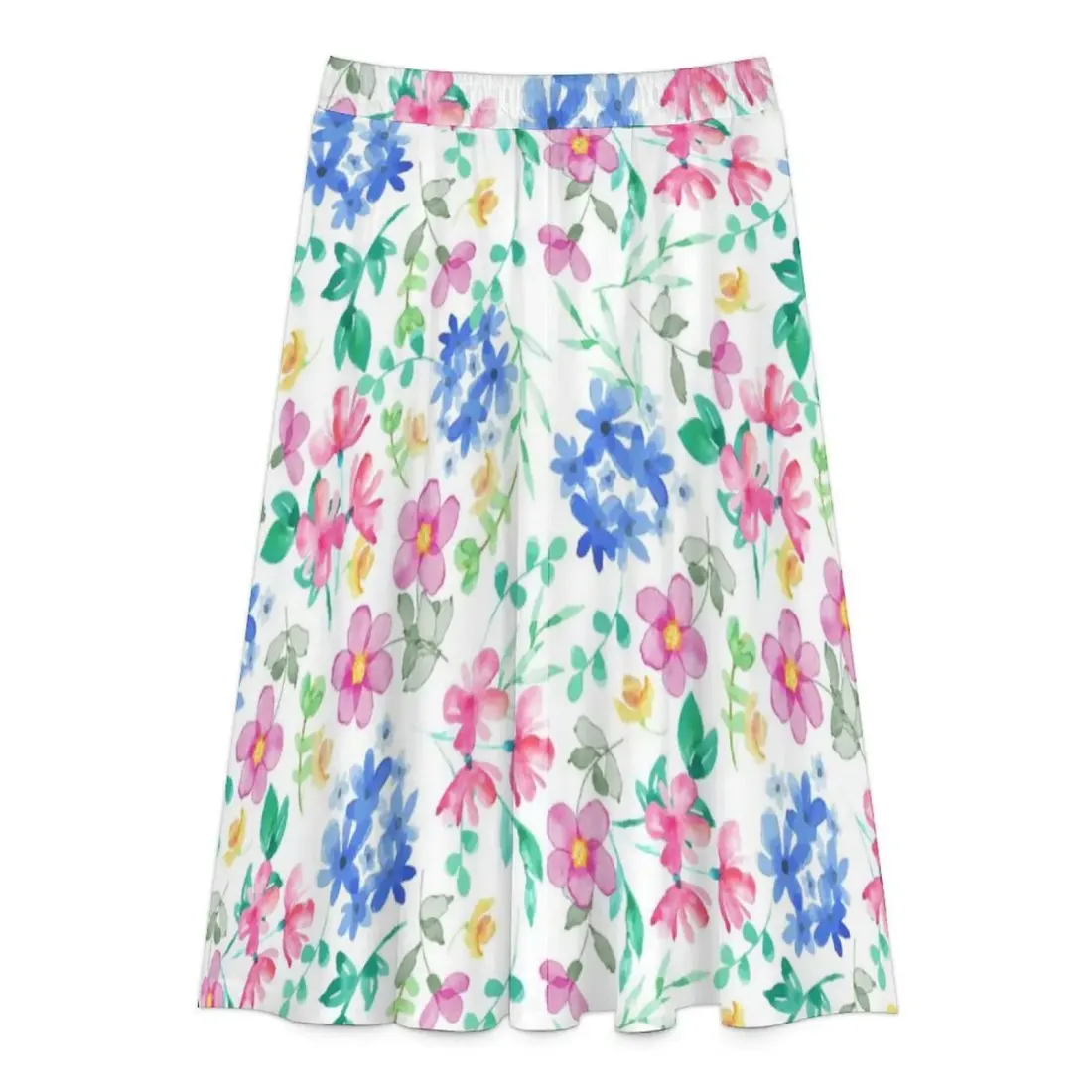 All Over Print Pleated Skirt — photo 2