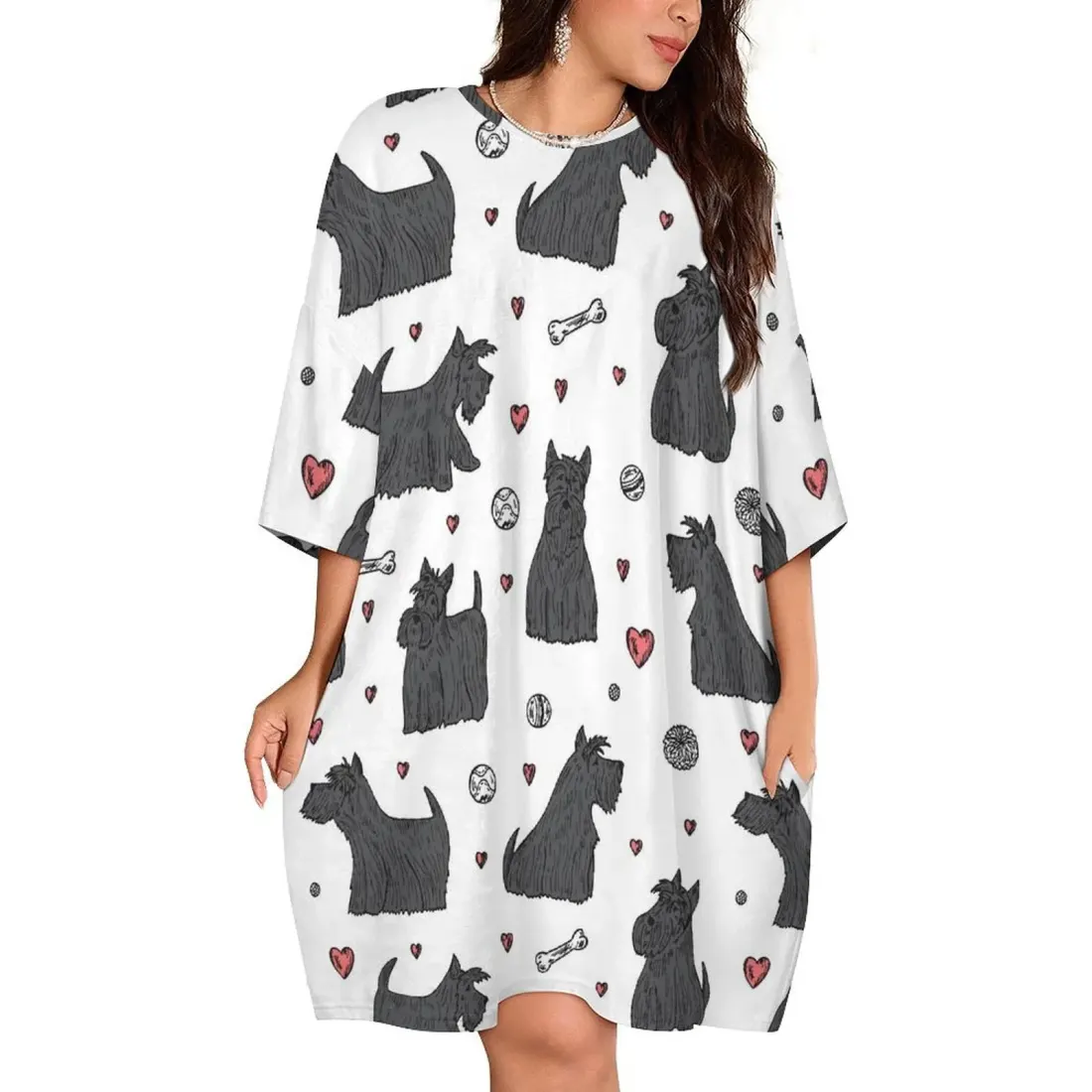 Plus Size Flannel Nightgown — photo 2