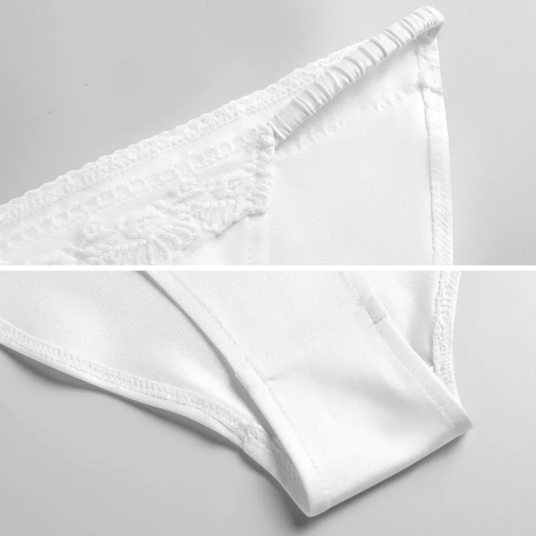 Lace Trim Thong — photo 5