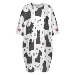 Plus Size Flannel Nightgown thumbnail 4