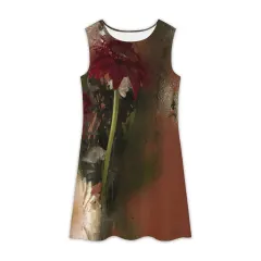 All Over Print Sleeveless Dress thumbnail 2