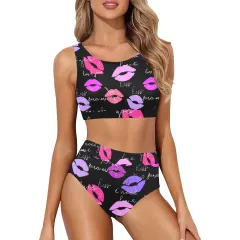Sports Crop Top Bikini Set(ModelS21) thumbnail 1
