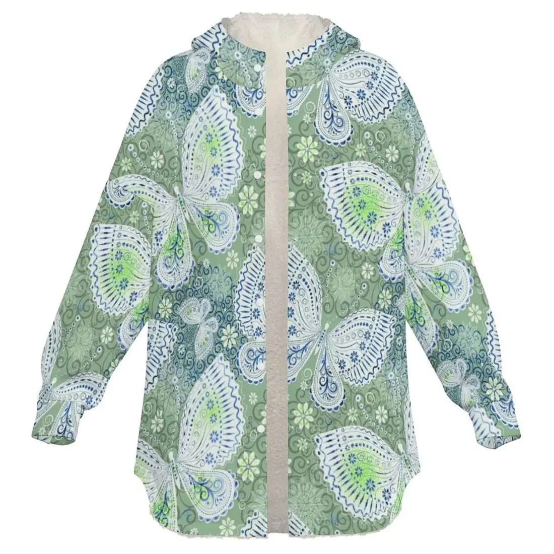 Women's Full Snap Fleece Jacket — photo 3