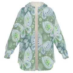 Women's Full Snap Fleece Jacket thumbnail 3