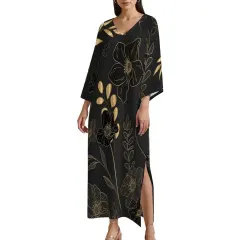 Women's Kaftan Midi Dress thumbnail 1
