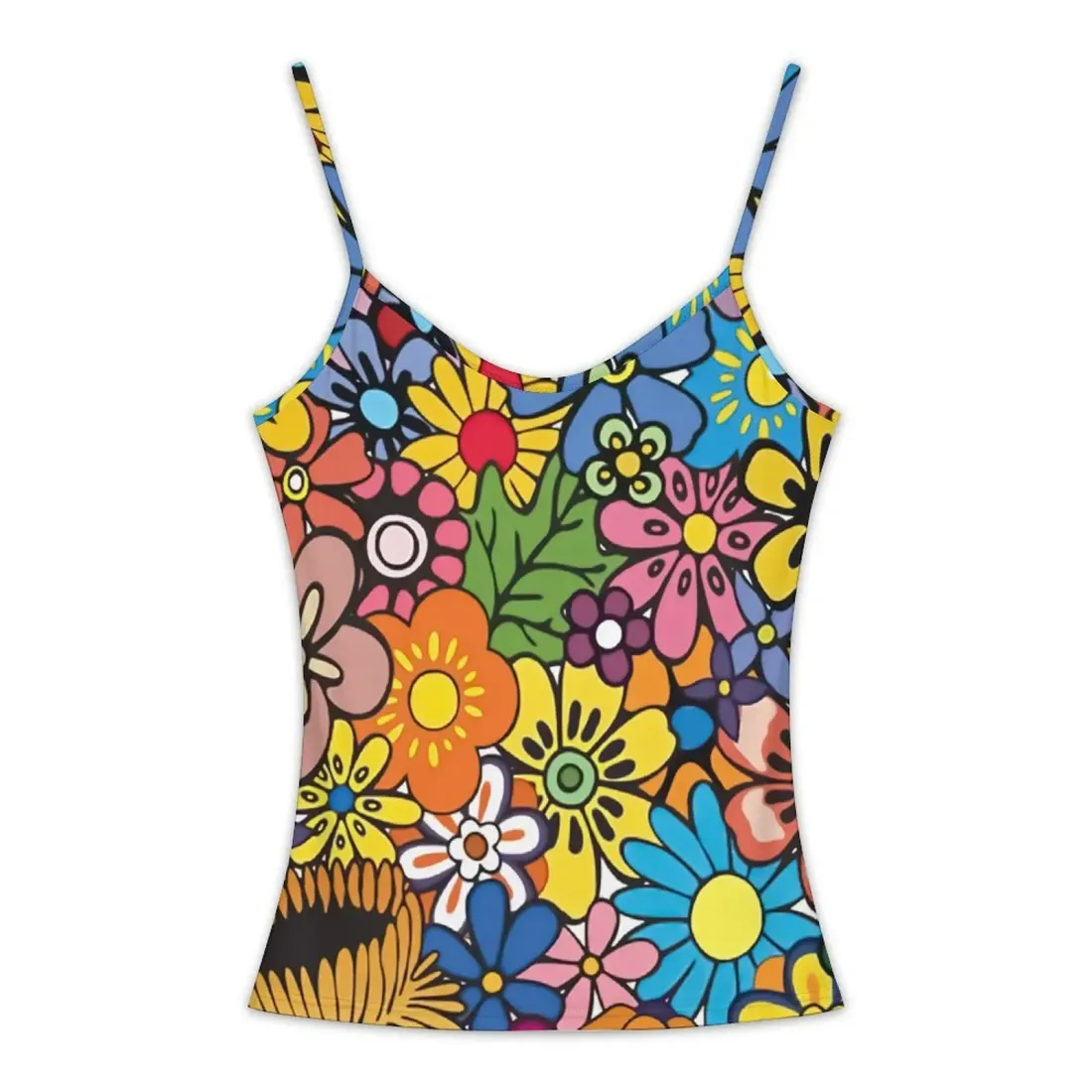 Women's V-Neck Strap Tank Top — photo 2