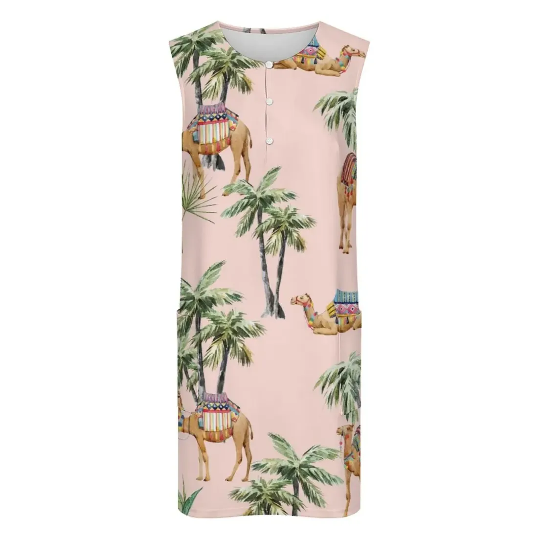 Sleeveless Pocket Dress — photo 3