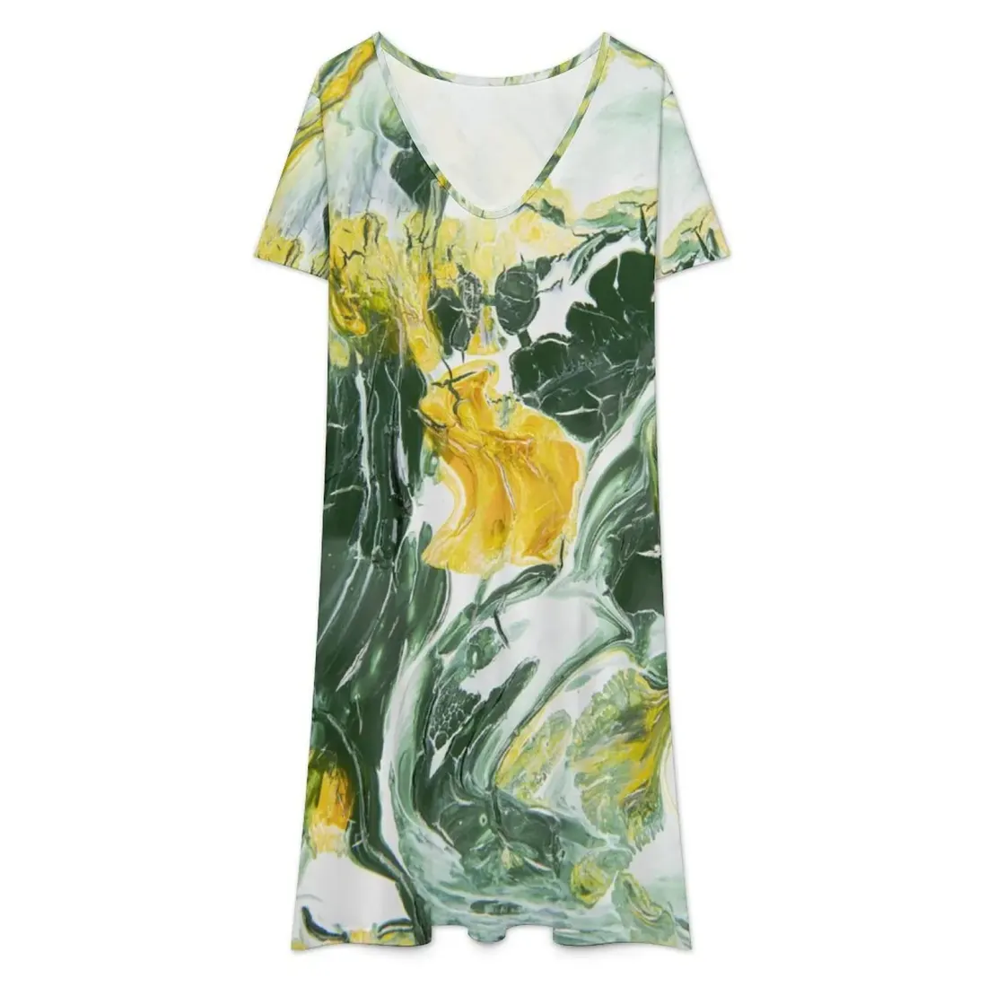 Women's V-Neck Dress — photo 2