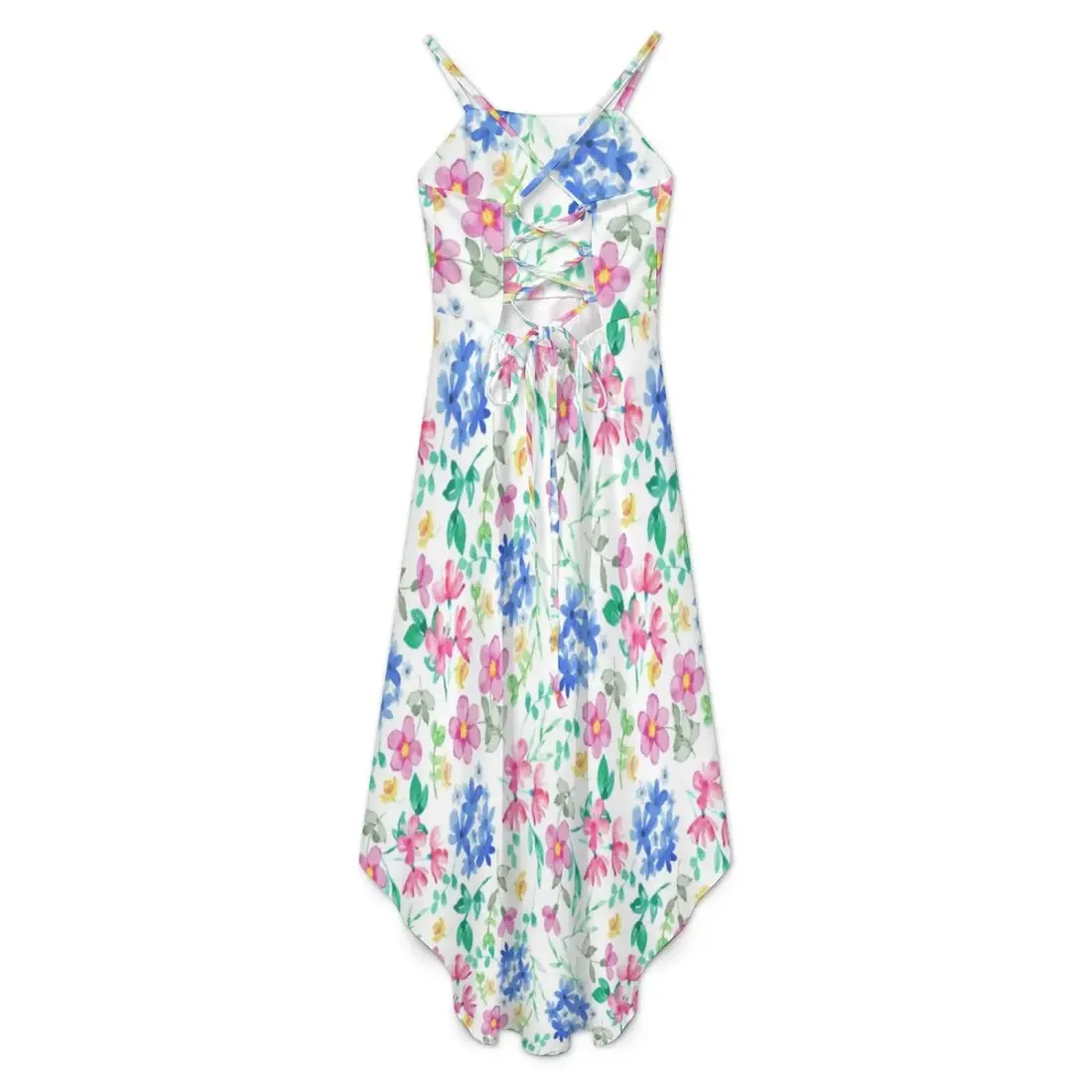 Women's High-Low Spaghetti Strap Dress — photo 2