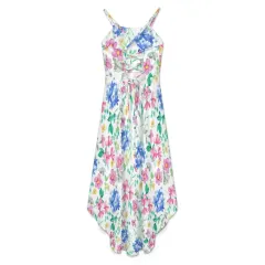Women's High-Low Spaghetti Strap Dress thumbnail 2
