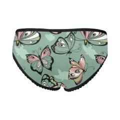 Women's All Over Print High-cut Briefs (Model L14) thumbnail 4