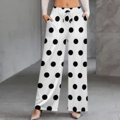 All-Over Print Women's Wide-Leg Pants thumbnail 1