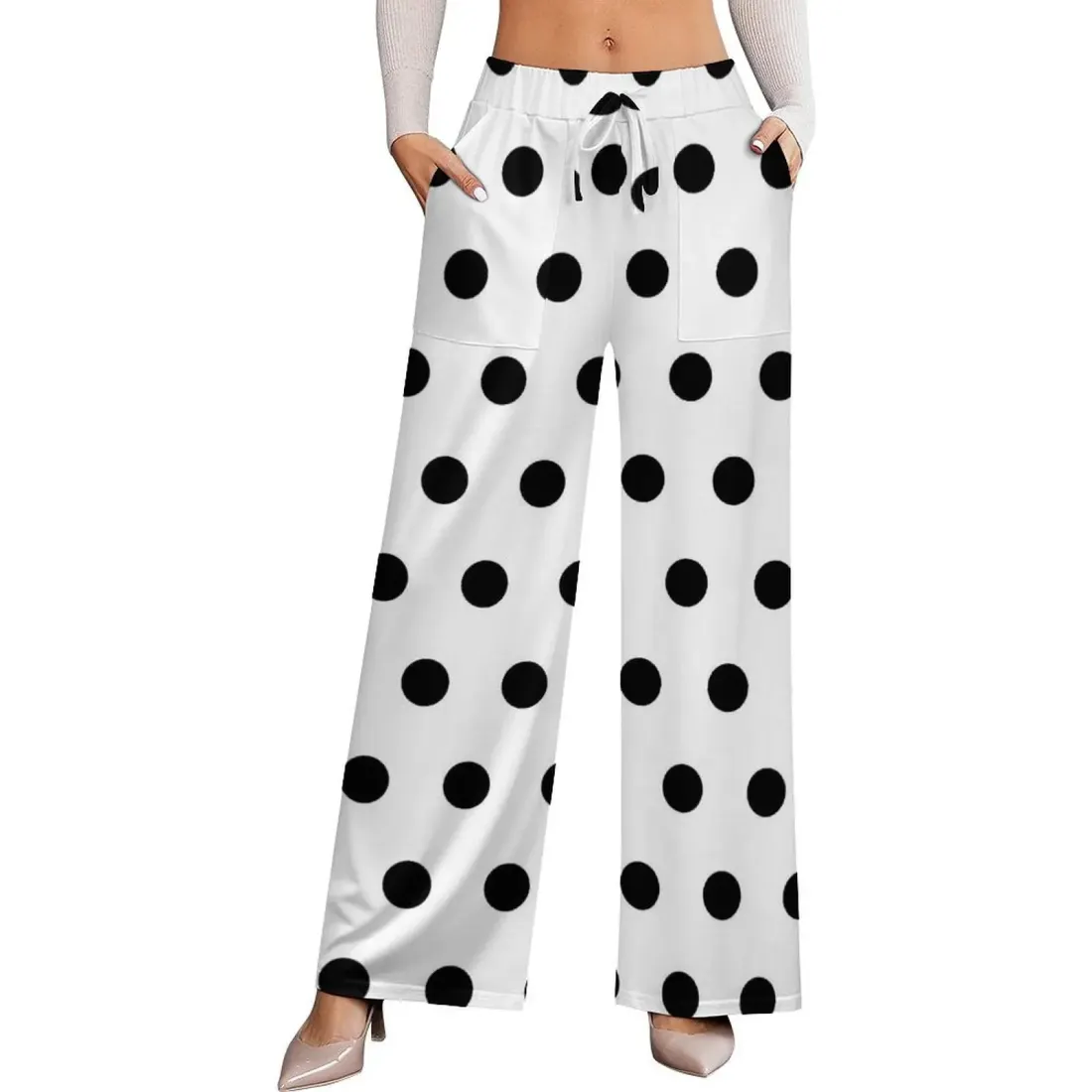 All-Over Print Women's Wide-Leg Pants — photo 2