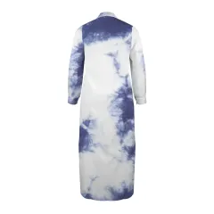 Button Long Sleeve Shirt Dress thumbnail 5