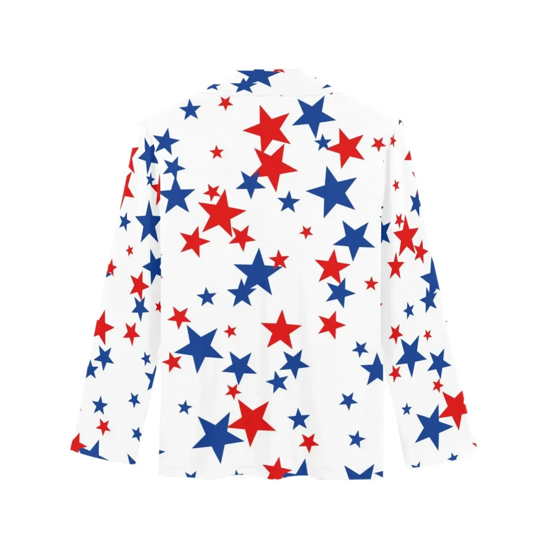Women's Long Sleeve Pajama Shirt(Model Sets 02) — photo 4