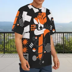 Round Neck Loose T-Shirts thumbnail 3