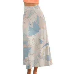 High Waisted Fishtail Skirt thumbnail 1
