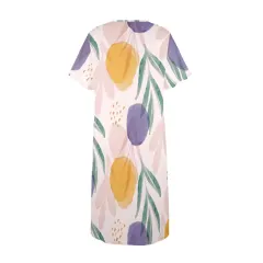 Women's Button Front House Dress（Model Sets 20） thumbnail 5