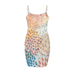 Backless Spaghetti Strap Bodycon Dress thumbnail 4