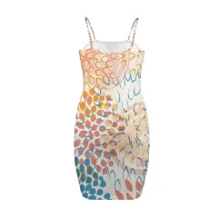 Backless Spaghetti Strap Bodycon Dress thumbnail 5