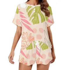Women's Short Casual Loungewear Set (ModelSets 17) thumbnail 1