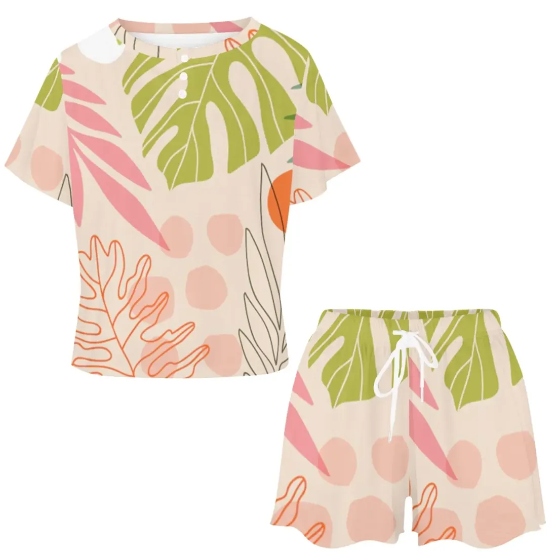 Women's Short Casual Loungewear Set (ModelSets 17) — photo 3