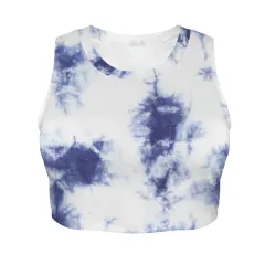 Sleeveless Yoga Crop Active Tank Tops thumbnail 4