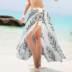 Knotted Long Swimwear Cover Up thumbnail 2