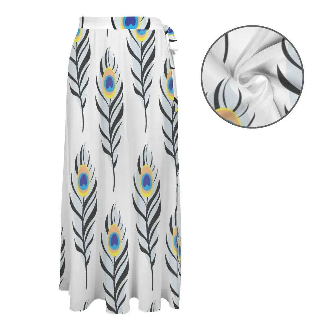 Knotted Long Swimwear Cover Up — photo 4