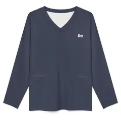 Unisex Long Sleeve Scrub Top thumbnail 1