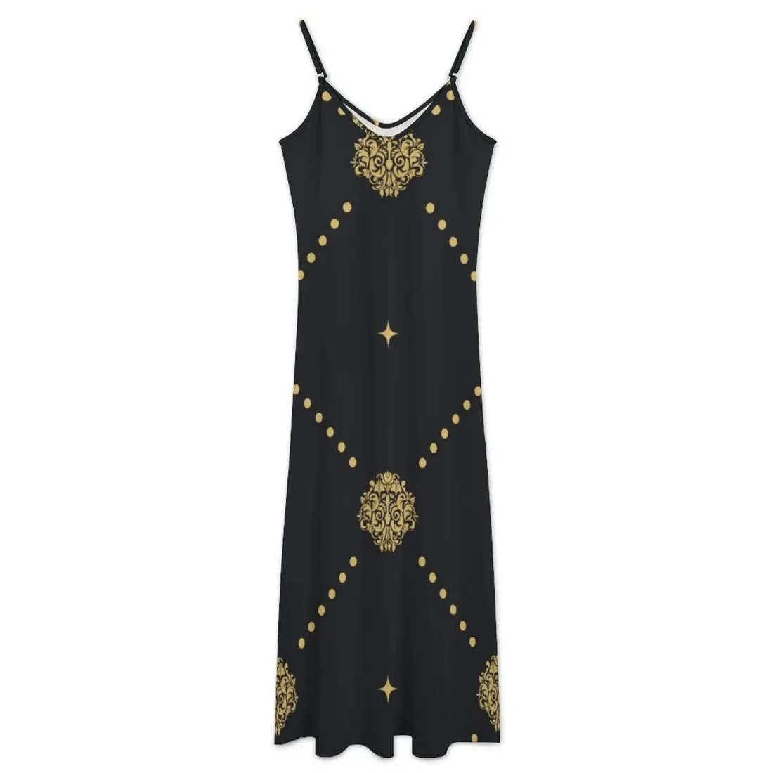 Sleeveless Strappy Maxi Dress — photo 3