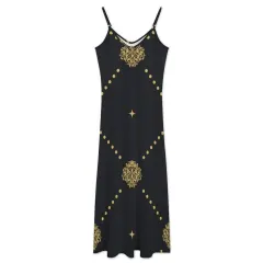 Sleeveless Strappy Maxi Dress thumbnail 3