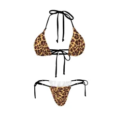 Women's Halter String Bikini Set thumbnail 4
