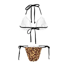 Women's Halter String Bikini Set thumbnail 5