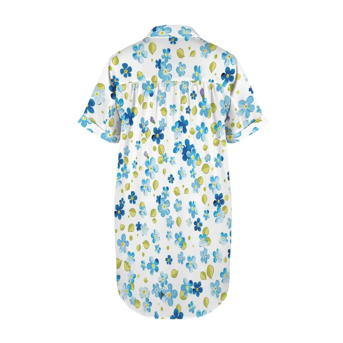 Button Front Shirt Dress — photo 5