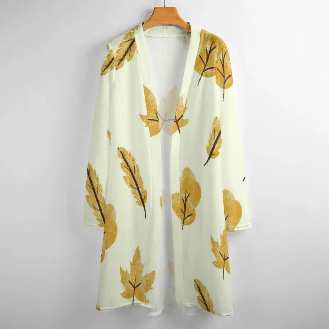 Women's Mid-length Cardigan (NZ060) — photo 4