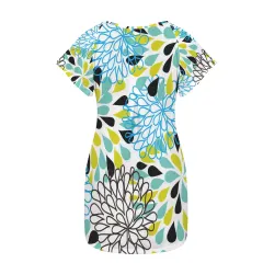 Women's Casual Round Neck Short Sleeve Dress thumbnail 5